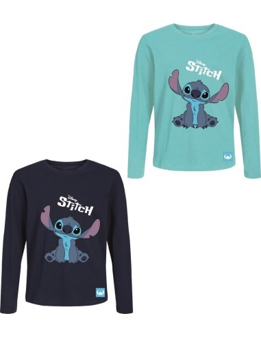 T-shirt Stitch Disney manches Longues - New discount.com