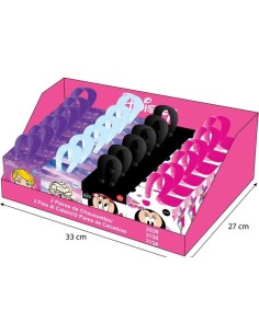 Expositor de calcetines en caja de regalo de Disney -New discount.com 2