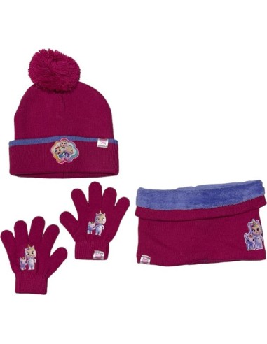 Set 3 pièces Bonnet + Snood + gants Cry Babies - New discount.com