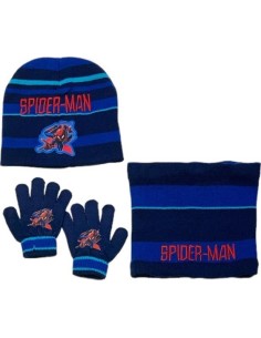 Set 3 pièces Bonnet + snood + gants Spiderman, New discount.com, No...