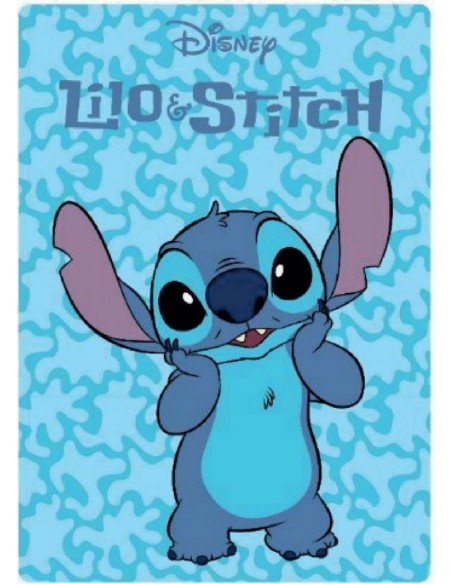 Plaid Polaire Lilo et Stitch Disney - New discount.com