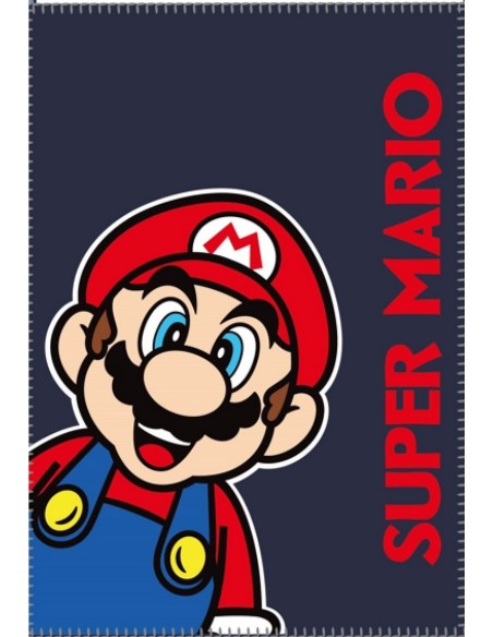 Super Mario Bros Fleece Blanket, New discount.com, Nouveautés chez ...