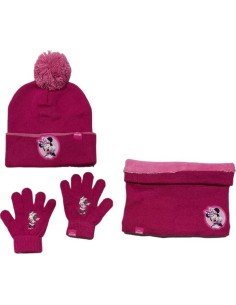 Set 3 piezas gorro + redecilla + guantes Minnie Disney -New discoun... 2