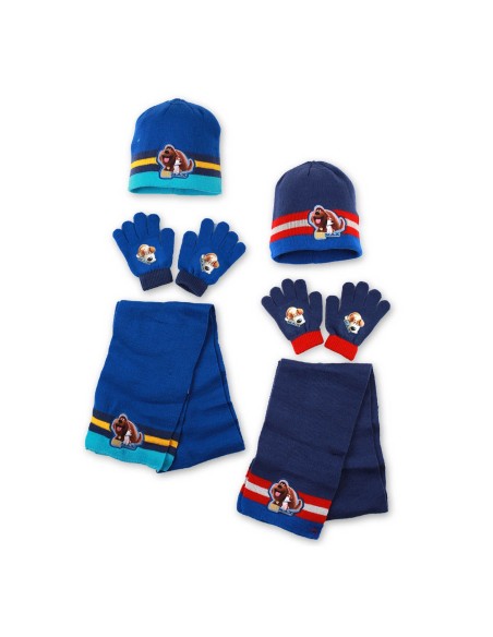 Set 3 pezzi Beanie + scarf + gloves Like Beast - New discount.com