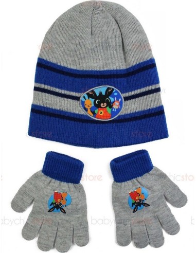 Set 2 pièces bonnet + gants Bing - New discount.com