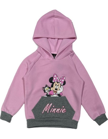Sweat Minnie Disney capuche avec 2 poches - New discount.com