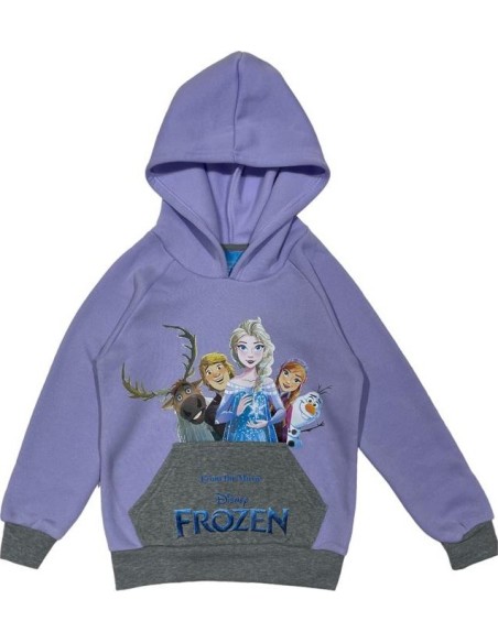 Sweat Frozen Disney capuche avec 2 poches - New discount.com