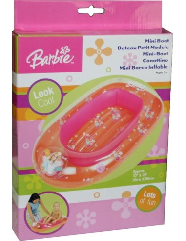 Inflatable boat Barbie 94 x 65 cm, New discount.com, Nouveautés che...