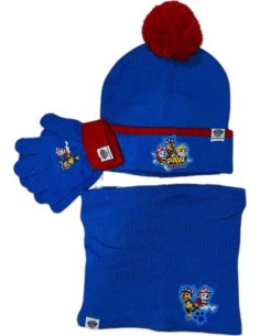 Set 3 Stück Mütze + Snood + Paw Patrol Handschuhe - New discount.com