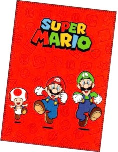 Super Mario Bros Fleecedecke - New discount.com