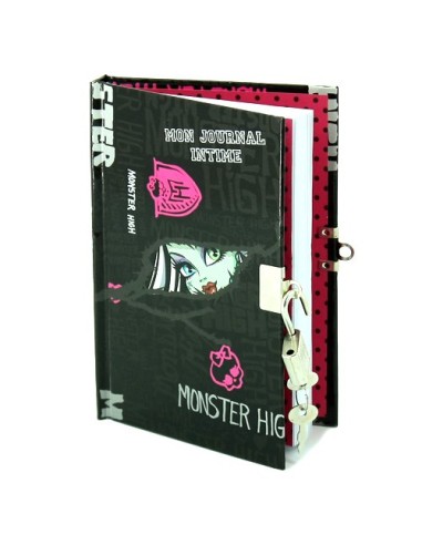 Journal Intime avec serrure Monster High Mattel Noir - New discount...
