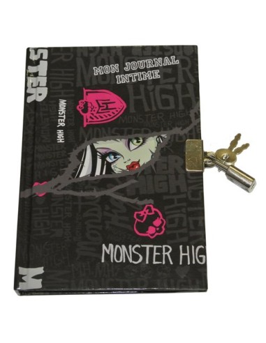Journal Intime avec serrure Monster High Mattel Noir - New discount...