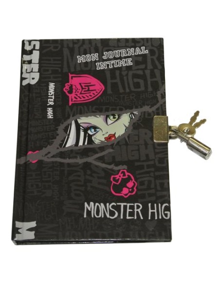 Journal Intime avec serrure Monster High Mattel Noir - New discount...