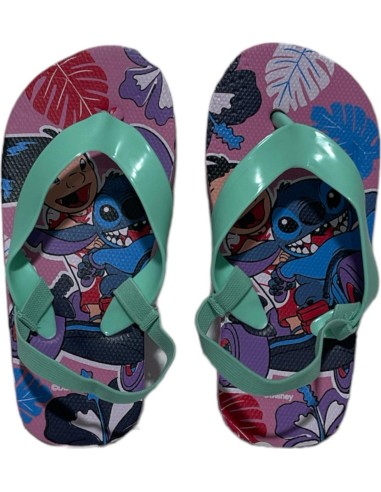 Chanclas Stitch Disney con tira elástica -New discount.com