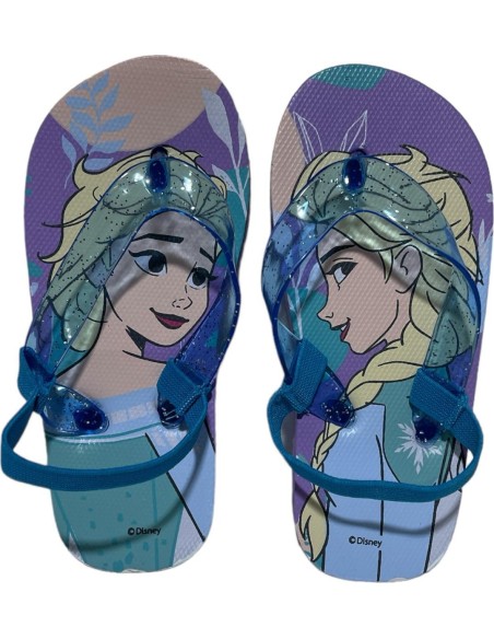 Chanclas Frozen Disney con tira elástica -New discount.com