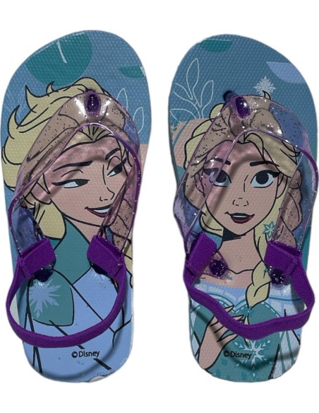 Frozen Disney Flip-Flops mit elastischem Riemen - New discount.com