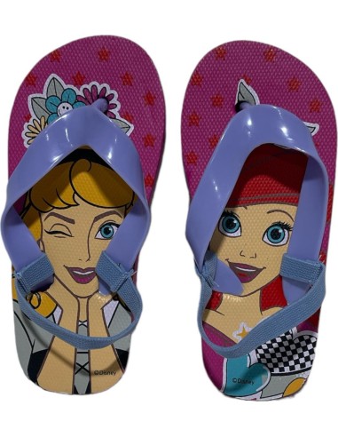 Tongs Princesses Disney avec bride élastiquée - New discount.com