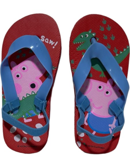 Peppa Pig flip flops with elastic strap, New discount.com, Nouveaut...