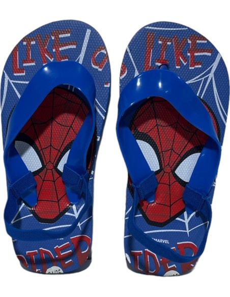 Infradito Spiderman con cinturino elastico - New discount.com