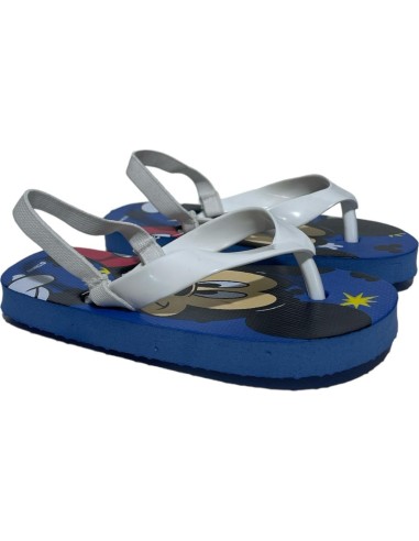 Mickey Disney flip flops with elastic strap, New discount.com, Nouv...