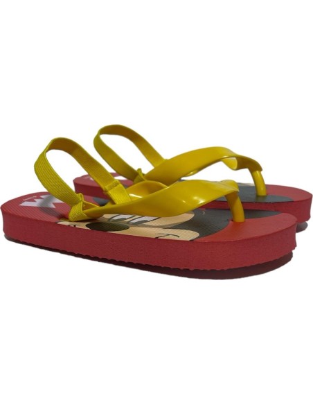 Mickey Disney flip flops with elastic strap, New discount.com, Nouv...