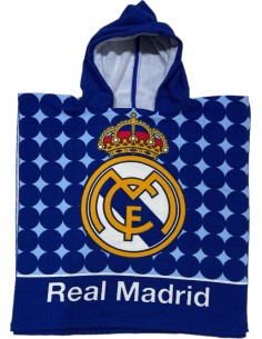 Poncho de bain Real Madrid à capuche - New discount.com