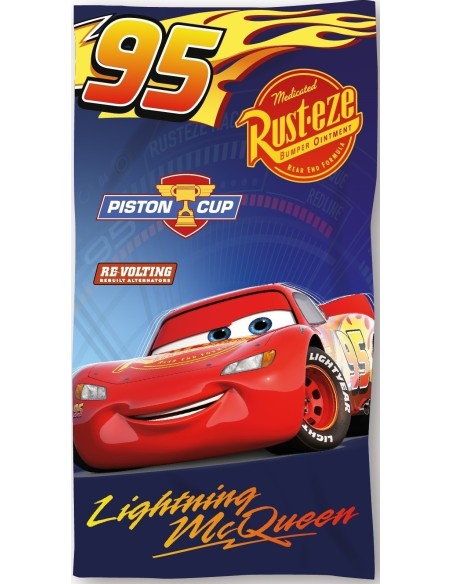 Flash McQueen beach towel or bath towel, New discount.com, Nouveaut...