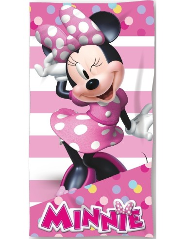 Serviette de plage ou Drap de bain Minnie Disney - New discount.com