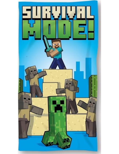Minecraft Cotton beach towel, New discount.com, Nouveautés chez new...
