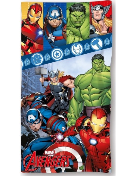 Drap de plage ou drap de bain Avengers en coton - New discount.com