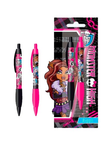 Blister de 2 stylos Monster High - New discount.com