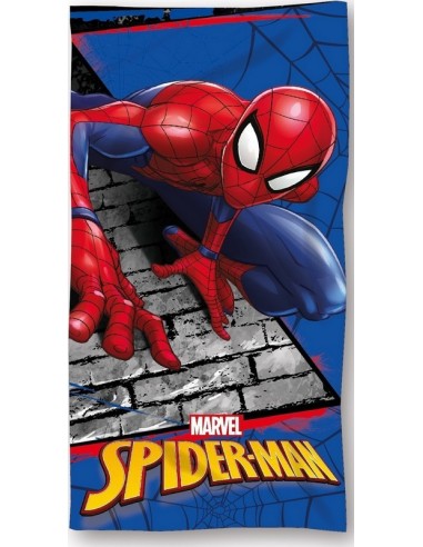 Drap de plage ou Serviette de bain Spiderman Marvel - New discount.com