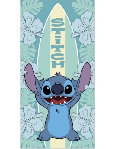 Drap de plage ou drap de bain Stitch Disney en coton - New discount...