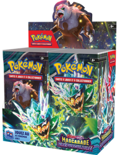 Booster Pokémon écarlate et violet Mascarade Crépusculaire EV06 en ...