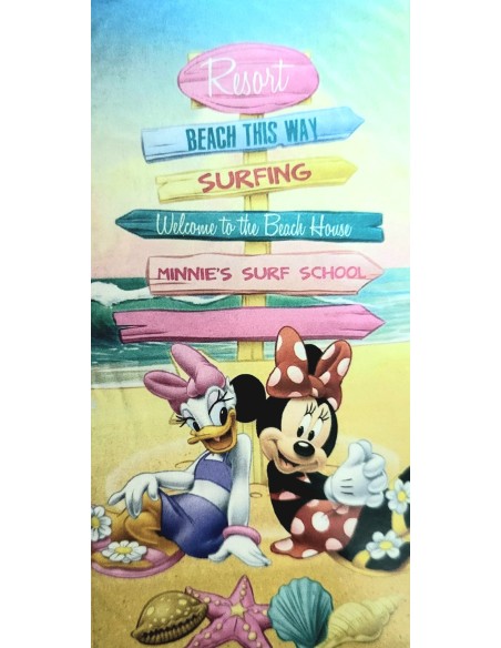 Minnie Disney Strandtuch oder Badetuch Baumwolle - New discount.com