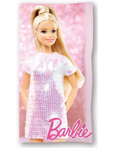 Drap de plage ou drap de bain Barbie - New discount.com