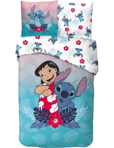 Parure housse de couette Stitch En coton - New discount.com