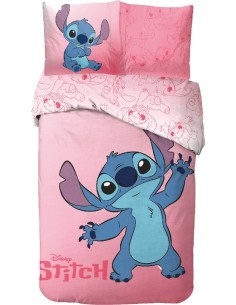 Juego de funda nórdica Stitch en algodón -New discount.com