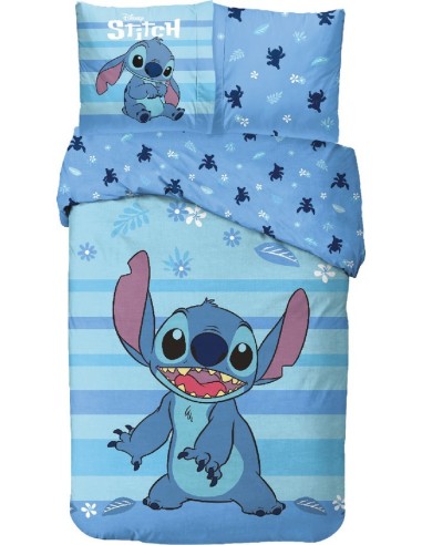Parure housse de couette Lilo and Stitch En coton - New discount.com