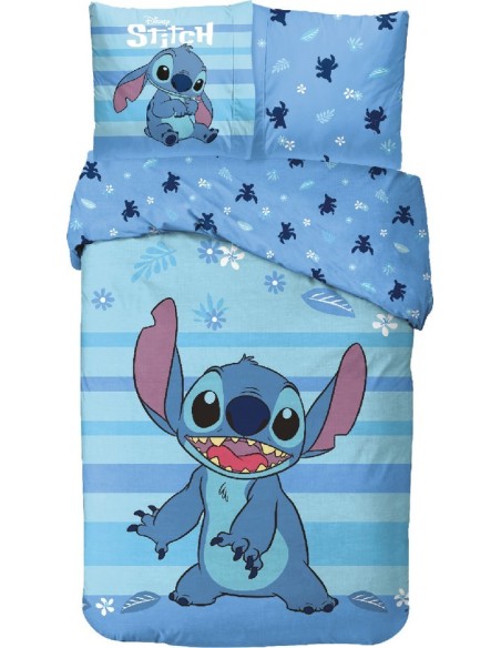 Parure housse de couette Lilo and Stitch En coton - New discount.com