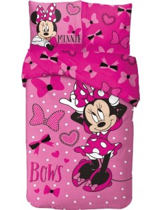 Juego de funda nórdica Minnie Disney en algodón -New discount.com