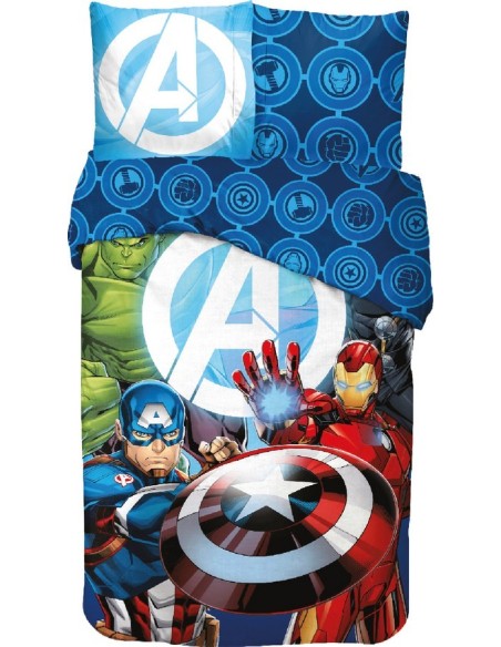 Juego de funda de colcha Avengers -New discount.com
