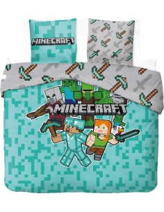 Minecraft Dekbedovertrek Bettbezug - New discount.com