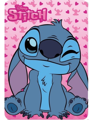 Plaid Polaire Stitch Disney - New discount.com