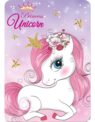 Plaid Polaire Licorne - New discount.com