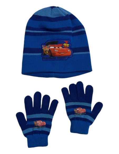 Set 2 pezzi cappello + guanti Cars Disney - New discount.com