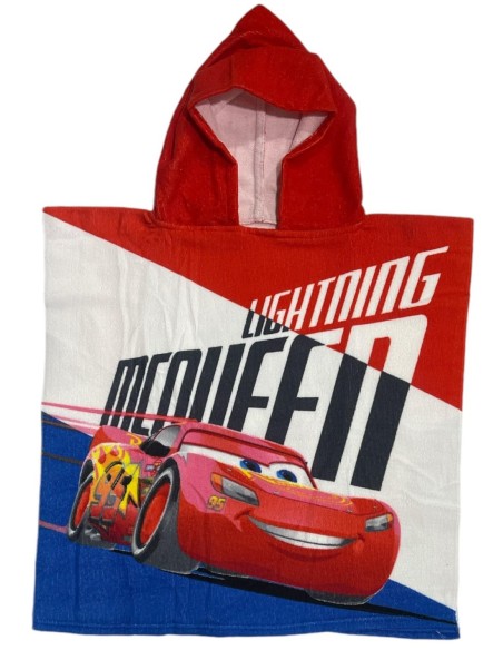 Poncho de baño con capucha Disney Cars -New discount.com