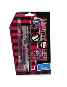 Juego de papelería Monster High de 4 piezas -New discount.com