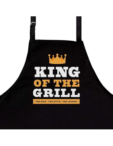 King Of The Grill kitchen apron, New discount.com, Nouveautés chez ...