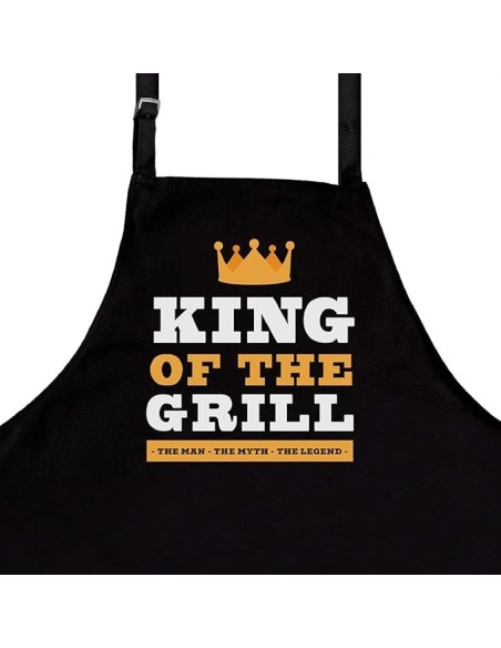 King Of The Grill kitchen apron, New discount.com, Nouveautés chez ...